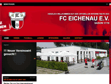 Tablet Screenshot of fc-eichenau.de